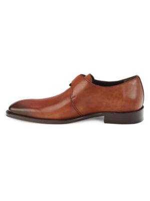 Mezlan
Leather Monk Strap Derby Shoes