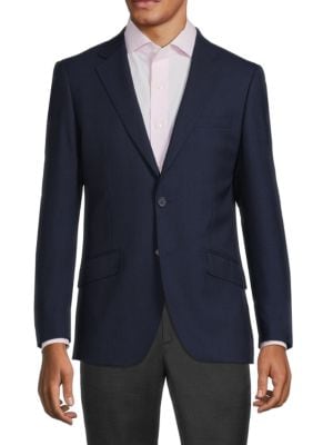 DOUGLAS & GRAHAME
Slim Fit Textured Wool Blazer
