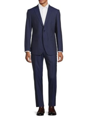 Saks Fifth Avenue
Modern Fit Pinstripe Wool Suit