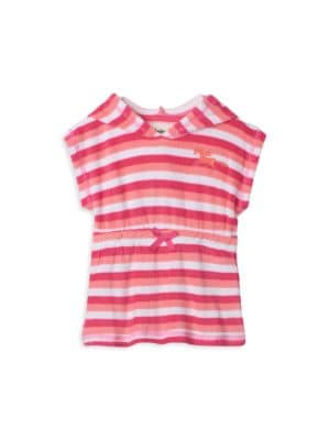 Hatley
Baby Girl's Cotton Candy Stripes Hooded Terry Cover-Up