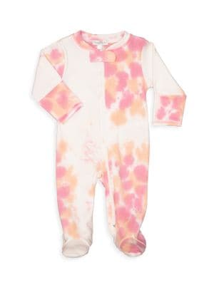 Baby Noomie
Baby Girl's Tie-Dyed Zipper Footie