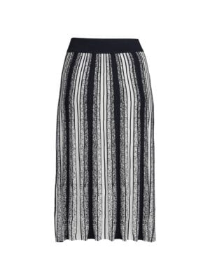 NANETTE nanette lepore
Stripe Knit Midi Skirt