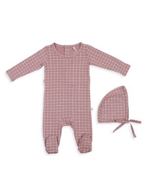 Pouf
Baby Girl's 2-Piece Footie & Bonnet Set