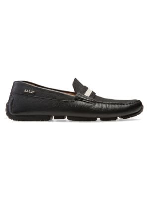 Bally
Pearce Pebbled Leather Driving Loafers
