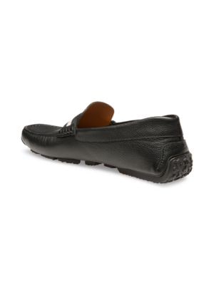 Bally
Pearce Pebbled Leather Driving Loafers