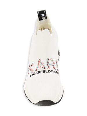 Karl Lagerfeld Paris
Mirren Logo Embellished Slip On Sneakers
