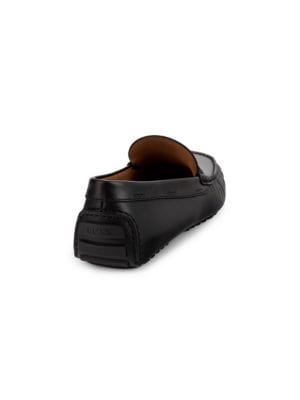 BOSS
Leather Bit Driving Loafers