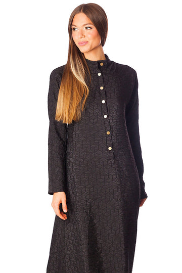 Kaleidiscope Wrapped Belt Dress