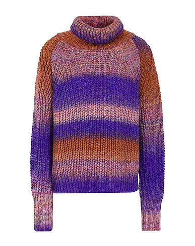 8 by YOOX Turtleneck KNIT GRADIENT ROLL-NECK SWEATER
Purple 70% Acrylic, 30% Wool