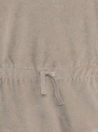 View large product image 3 of 3. Baby Towel Terry Shorty One-Piece