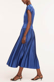 Pleated Sleeve Dress