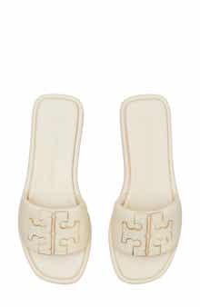 Double-T Croc Embossed Combat Boot (Women)