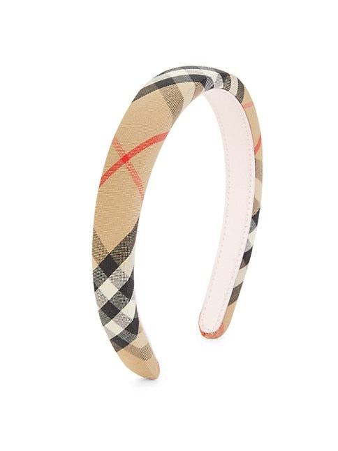 Girl's Check Headband