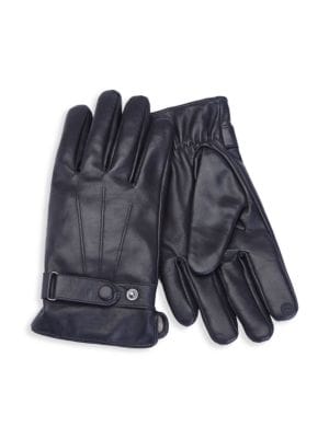 Saks Fifth Avenue
 Leather Touch Tech Gloves