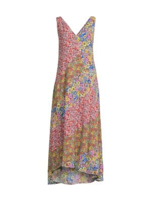 M Missoni
 Mixed Print High Low Dress