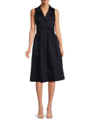 Donna Karan New York
 Fit & Flare Shirt Dress