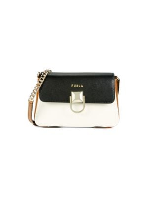 Furla
 Mini Circe Colorblock Leather Crossbody Bag