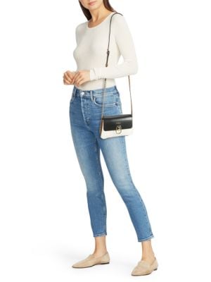 Furla
 Mini Circe Colorblock Leather Crossbody Bag