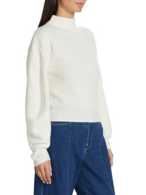 Design History
 Rib-Knit Tie-Back Sweater