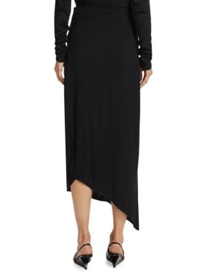 Splendid
 Chelsea Jersey Asymmetric Maxi Skirt