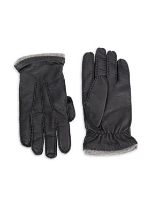 Saks Fifth Avenue
 Leather Touch Tech Gloves