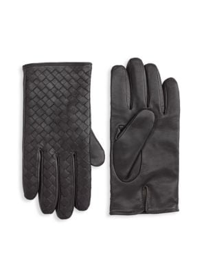 Saks Fifth Avenue
 Leather Touch Tech Gloves