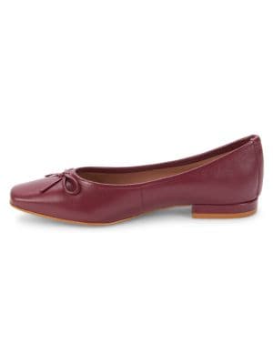 Saks Fifth Avenue
 Sabine Leather Ballet Flats