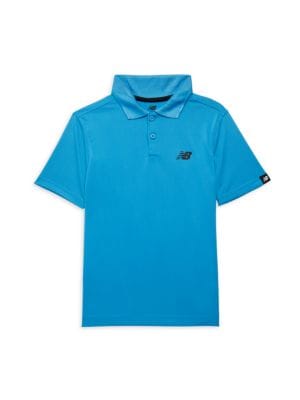 New Balance
 Boy’s Logo Knit Polo