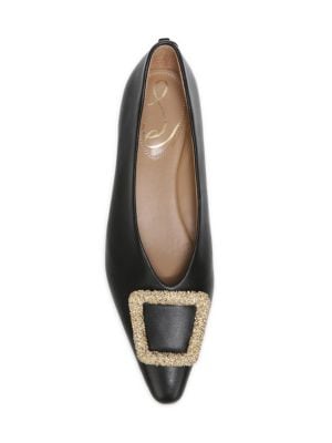 Sam Edelman
 Janina Buckle Leather Flats