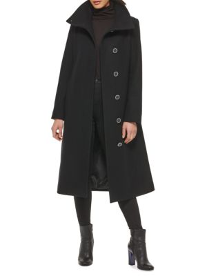 Kenneth Cole
 Melton Wool Blend Peacoat