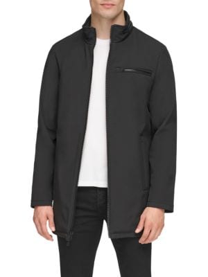 Kenneth Cole
 Softshell Hooded Raincoat