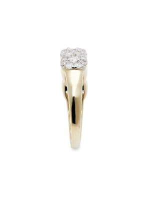 Saks Fifth Avenue
 14K Yellow Gold & 1 TCW Diamond Ring