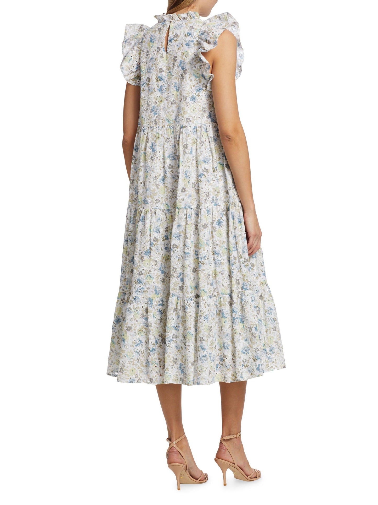 En Saison Eliza Floral Tiered Midi Dress