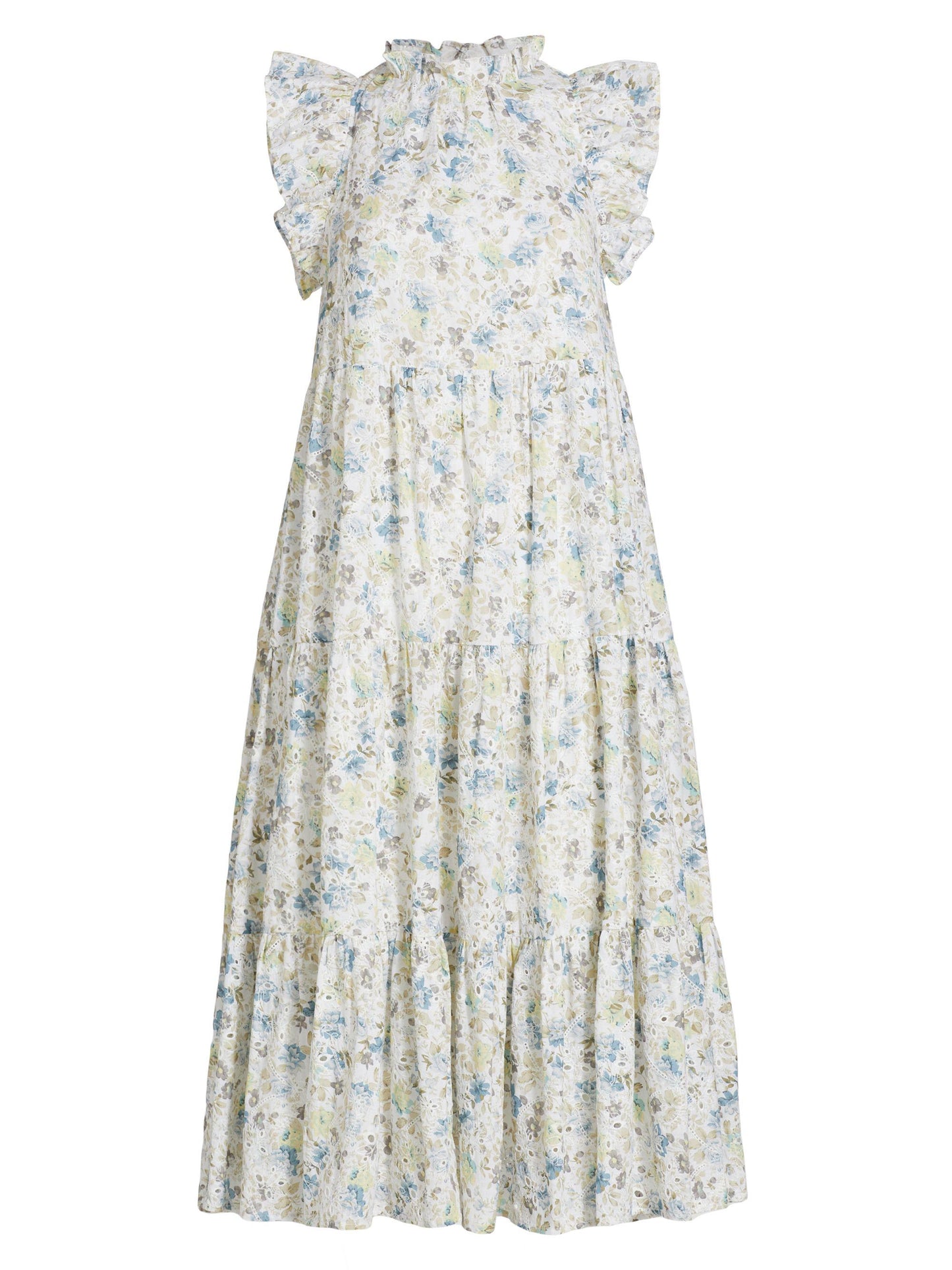 En Saison Eliza Floral Tiered Midi Dress