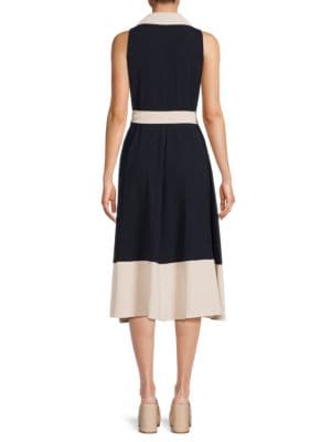 DKNY
 Surplice Midi Dress