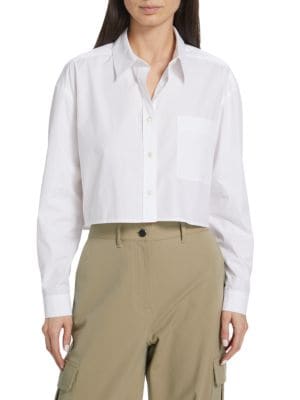 ba&sh
 Delga Cropped Shirt