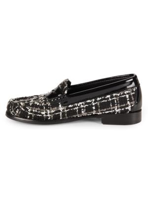 GH Bass Whitney Tweed Penny Loafers