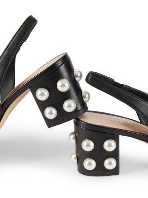 Stuart Weitzman Jte 60MM Leather Slingback Pumps