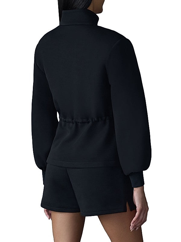 Finola Double-Faced Jersey Jacket
