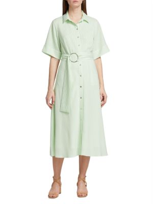 Elie Tahari The Eden Belted Midi-Dress – VinNews Recommendations
