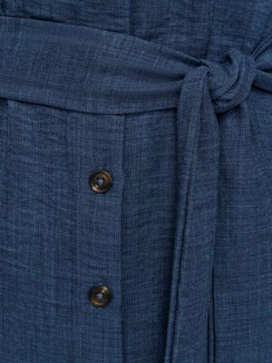 DKNY Belted Denim Shirtdress