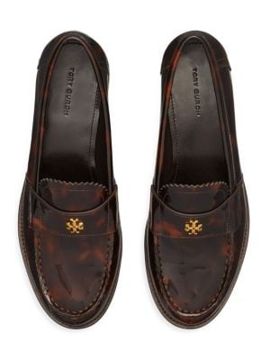 Tory Burch Classic Patent Leather Loafers