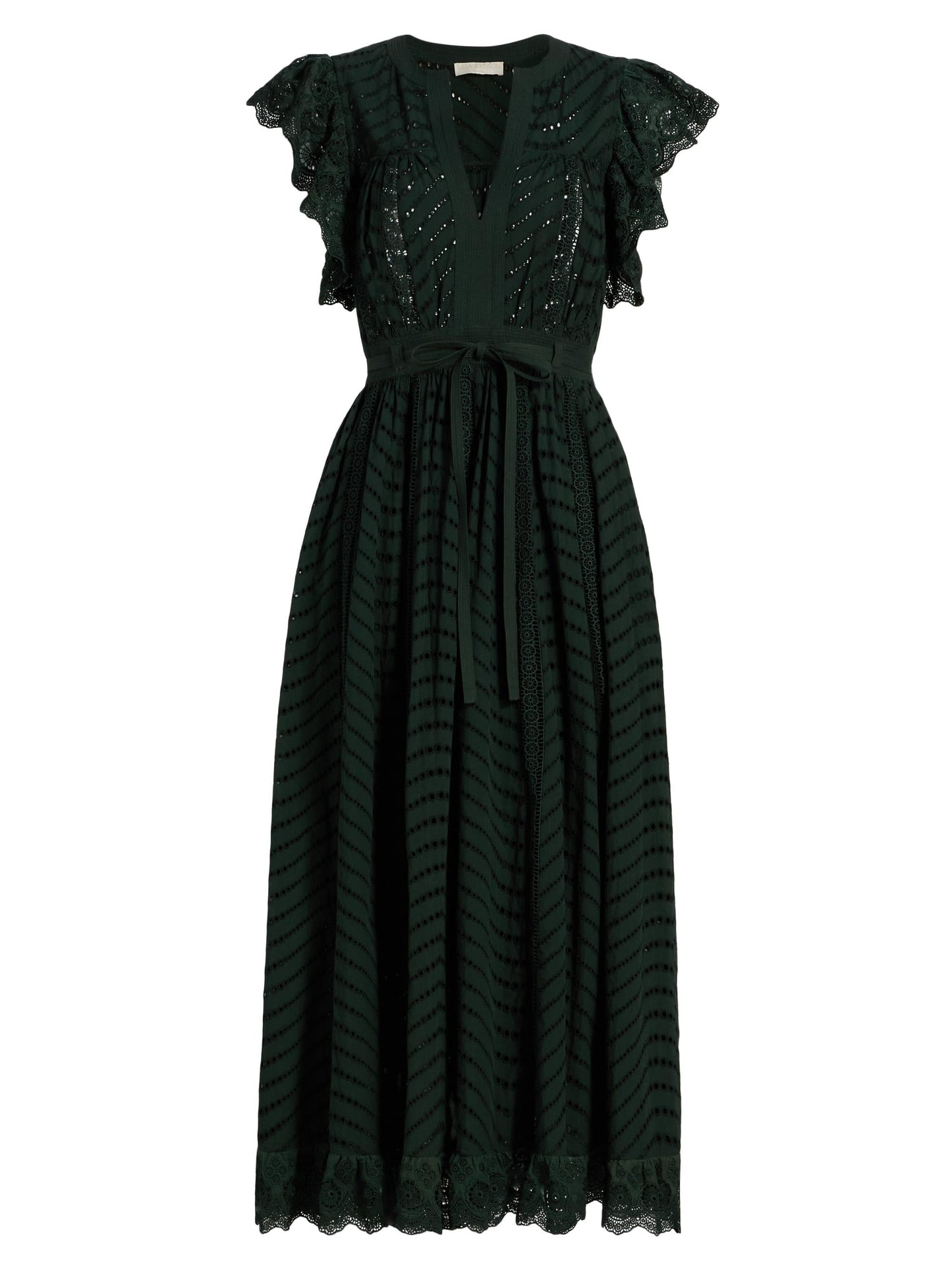 Loretta Pleated Cotton-Blend Shirtdress