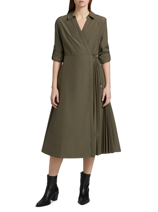 Tanya Taylor Shivon Cotton Poplin Midi-Dress