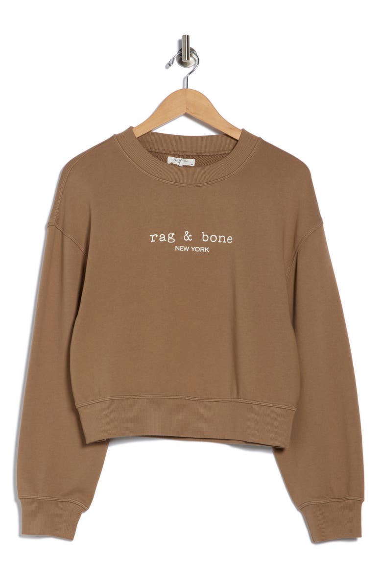 rag & bone Logo Terry Sweatshirt