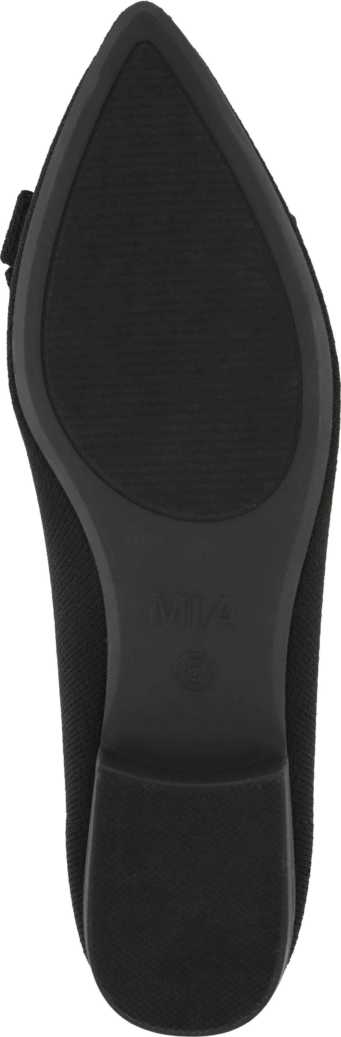 MIA Josefine Knit Flat, Alternate, color, BLACK