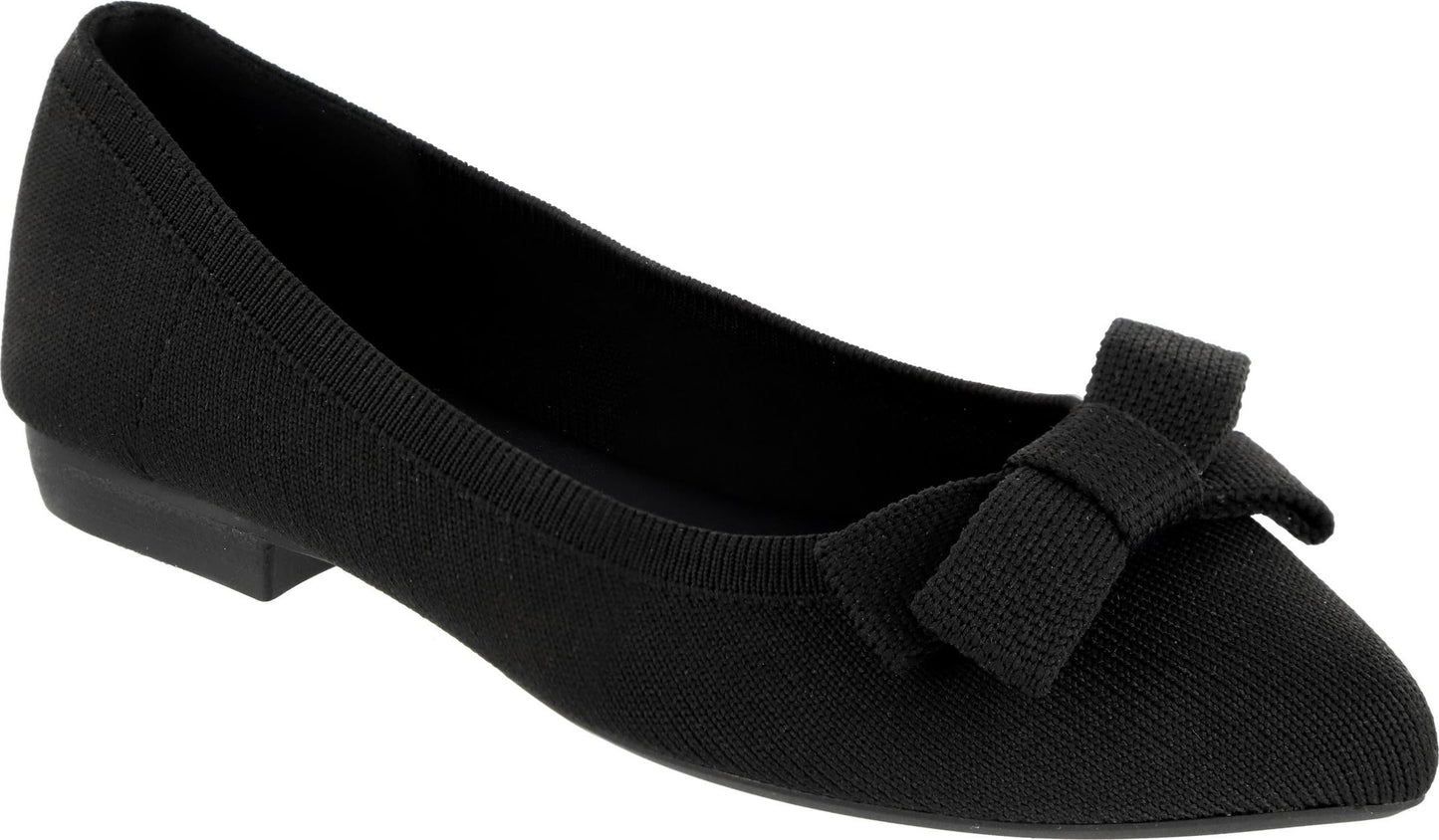 MIA Josefine Knit Flat, Main, color, BLACK