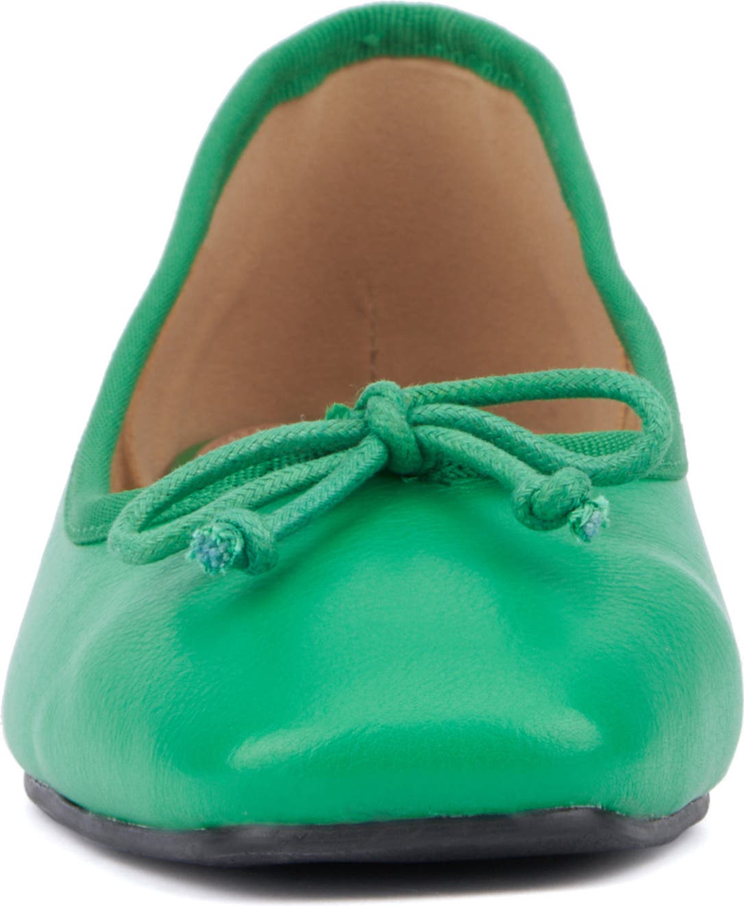 NEW YORK AND COMPANY Paulina Ballet Flat, Alternate, color, KELLY GREEN