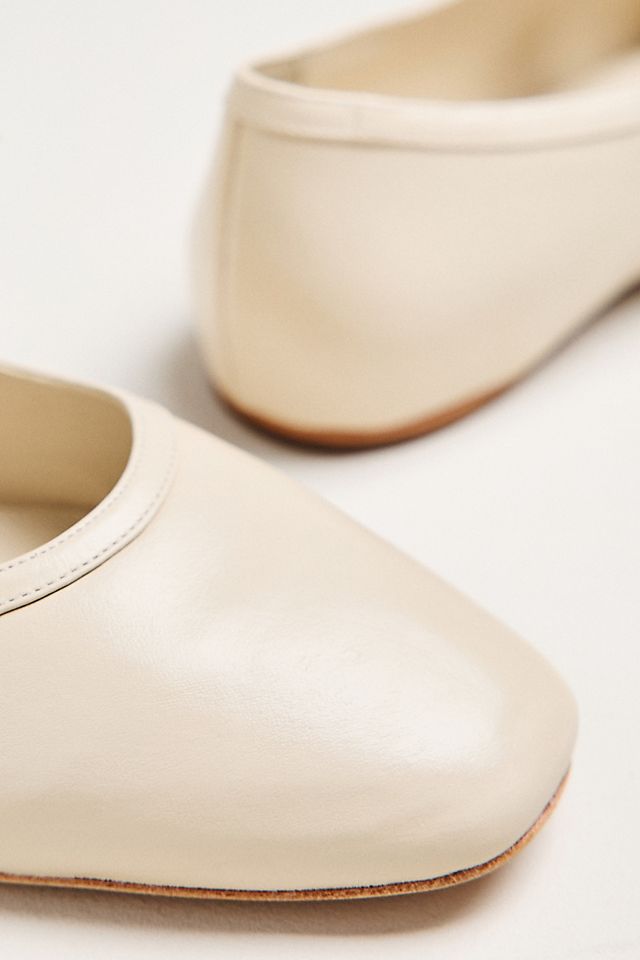 Anthropologie Maeve Knotted Bow Mary Jane Flats