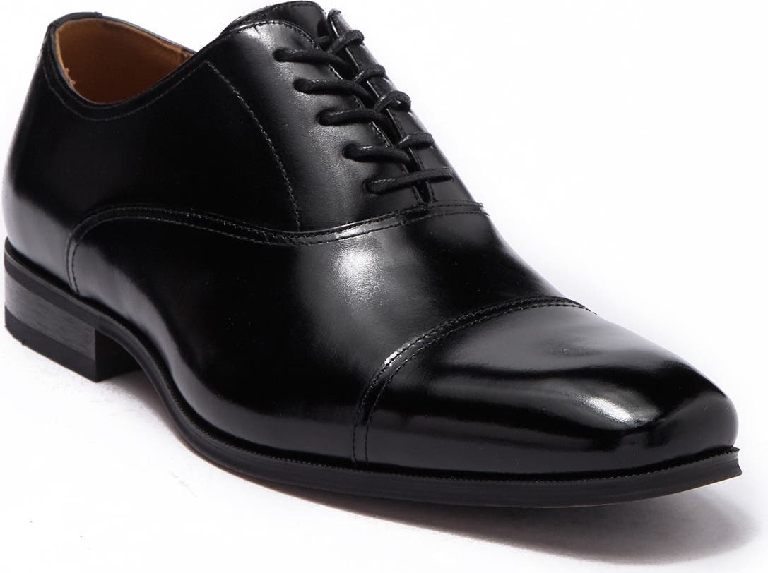 Florsheim Chicago Leather Oxford, Main, color, BLACK